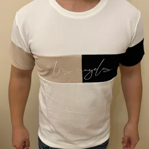 tee-shirt blanc homme