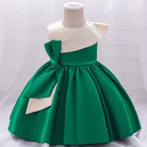 Robe Princesse Bébé Verte