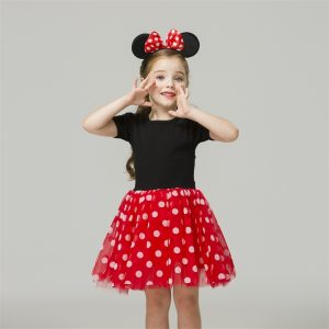 Robe Style Minnie pour Bébé
