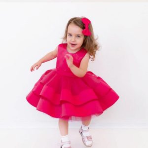 Robe Rouge à Tutu pour Bébé