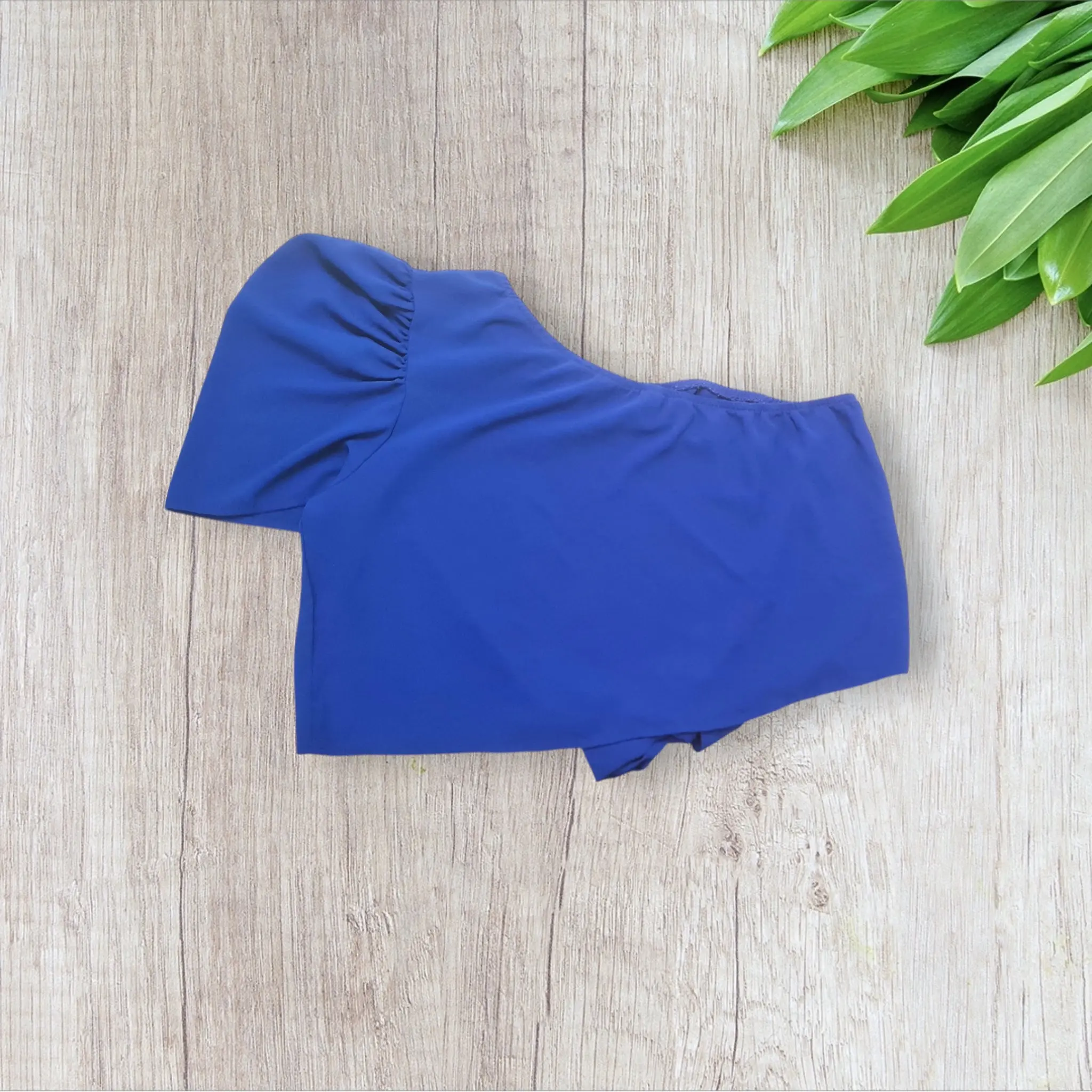 Haut asymétrique femme–XXL–SHEIN–Bleu électrique–Très bon état – Image 4