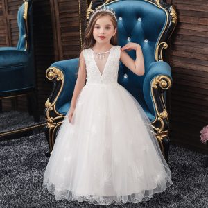 Robe Blanche de Princesse Mariage