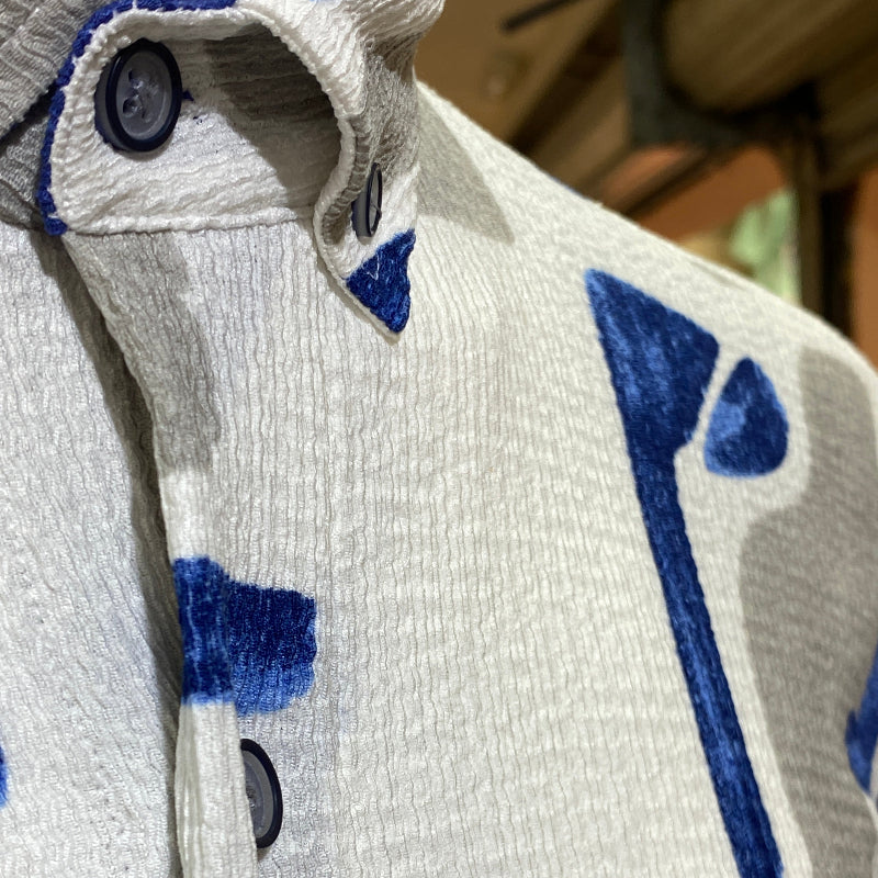 Chemise Homme Élégante en Gaze de Coton - Baron 1983 1018 – Image 6
