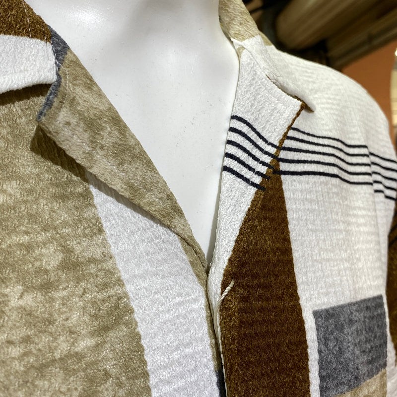 Chemise Homme Élégante en Gaze de Coton - Baron 1983 1018 – Image 9