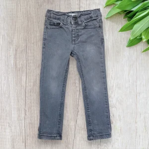 Jean slim garçon 3 ans NPO – Gris, très bon état