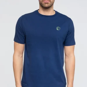 LÉO - T-shirt 100% Coton BIO - BLEU