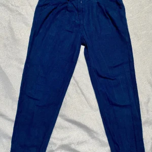 Pantalon en Toile Bleu Marine avec Ceinture Nœud - 7 ans, Tape à l'Œil
