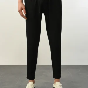 Pantalon fluide texturé homme – coupe confortable et look relax 1309