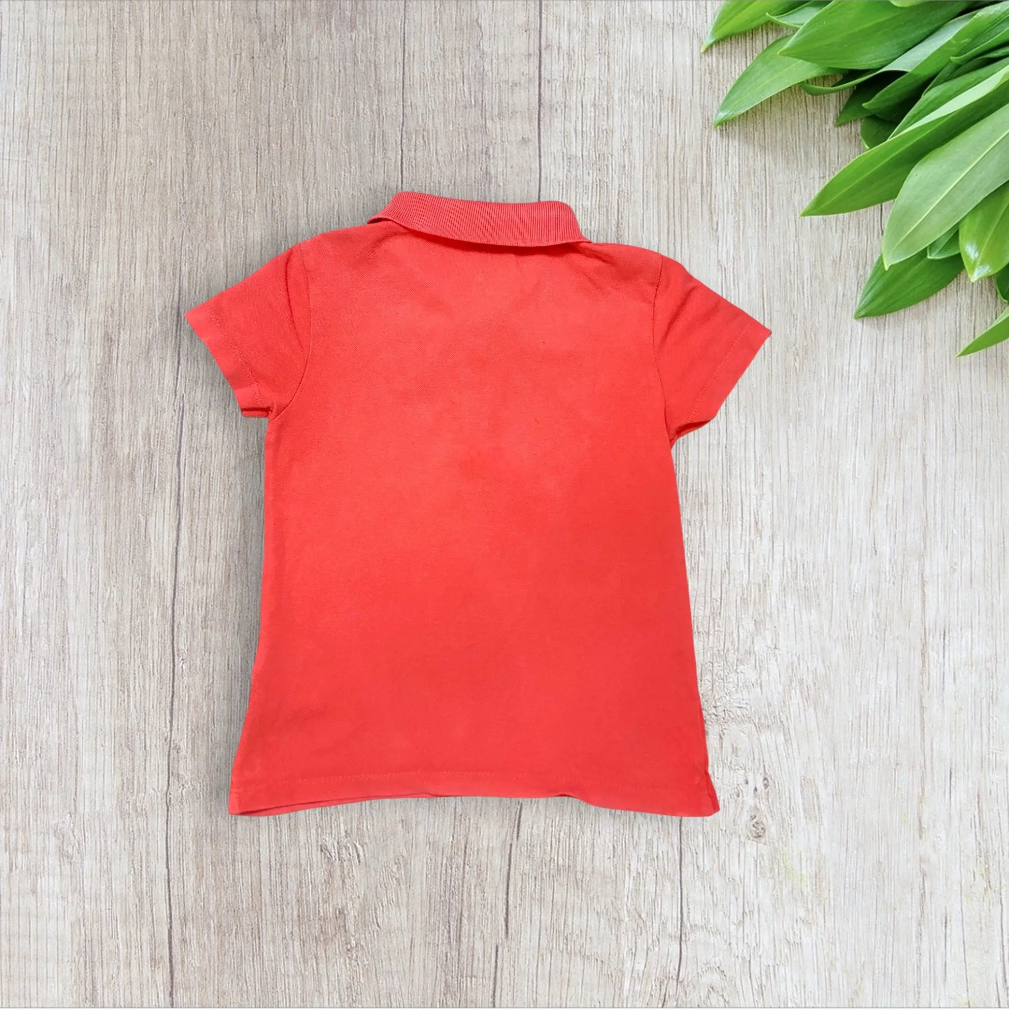 Polo garçon corail–5 ans–Gémo–Broderie requin – Image 3
