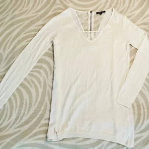 Pull Femme Taille S - Morgan, Doux avec Détails en Dentelle et Dos Chemisier