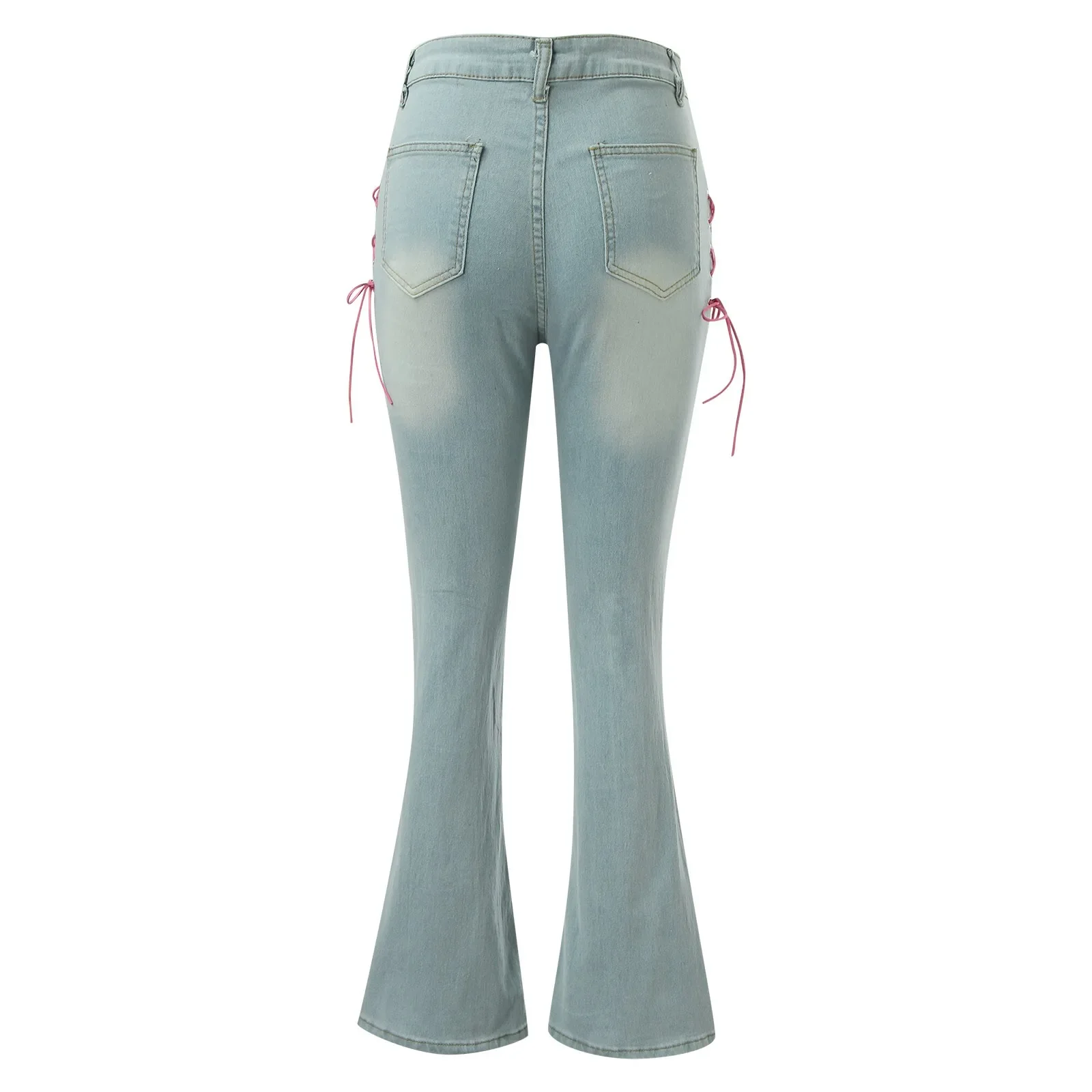 Jean flare fendu – Image 4