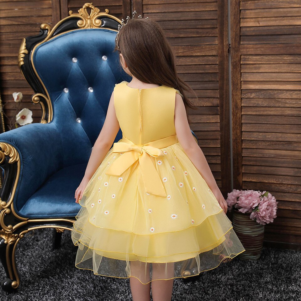 Robe Princesse Jaune Pissenlit – Image 3
