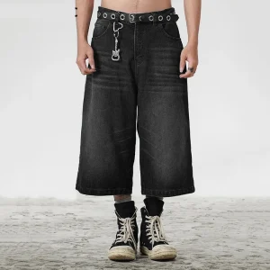 Short baggy noir