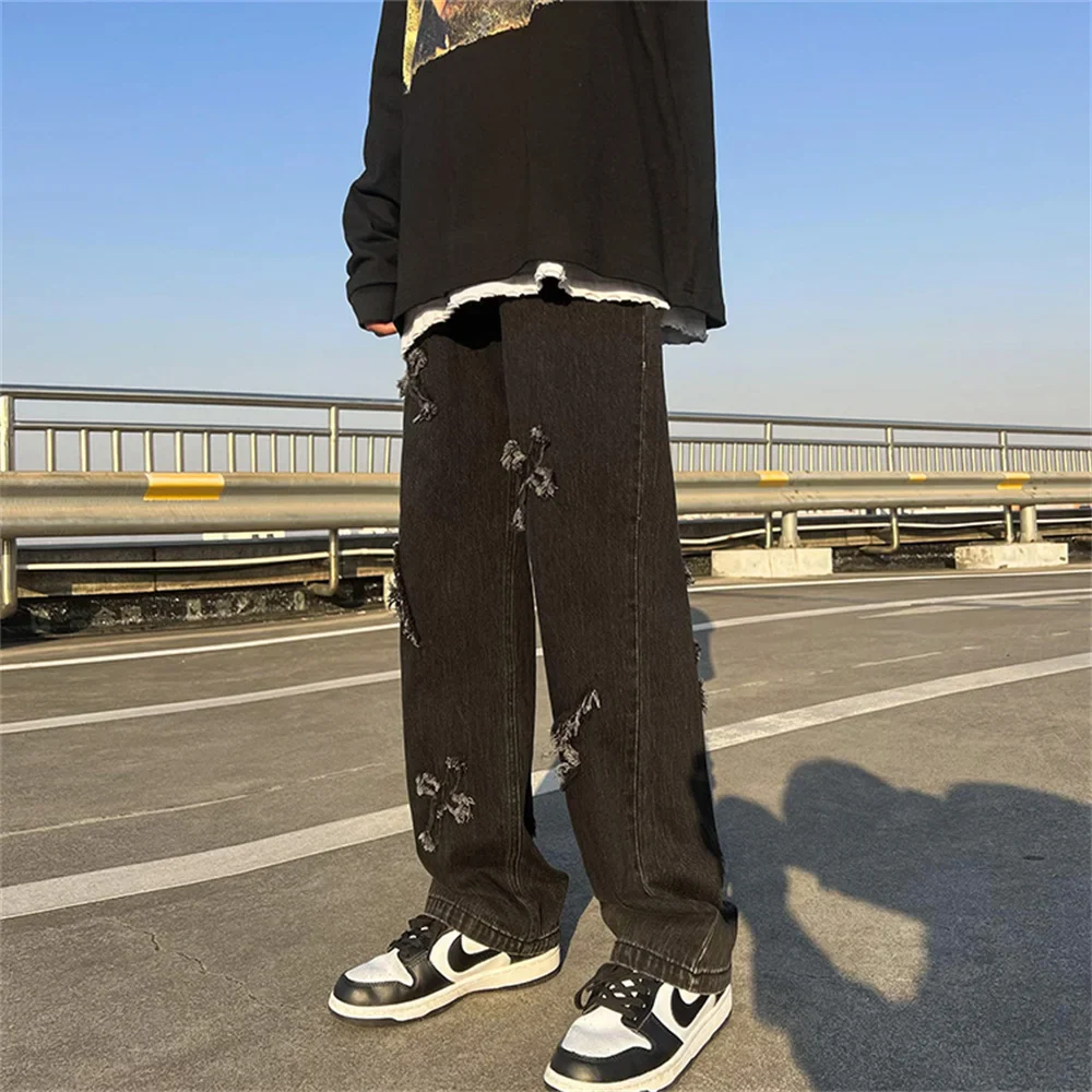 Baggy distressed jeans – Image 6