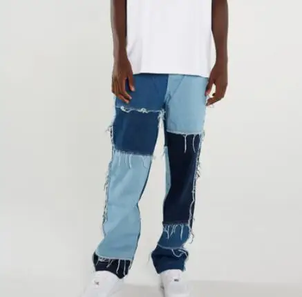 Baggy patchwork jeans – Image 7