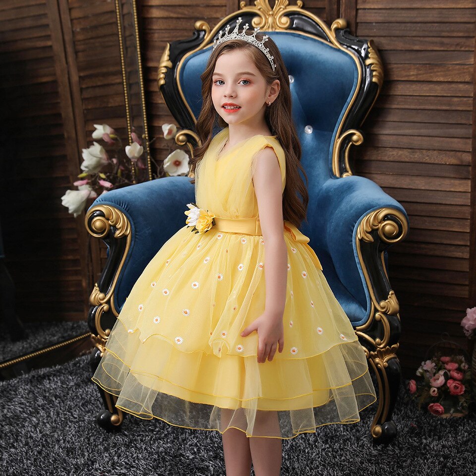 Robe Princesse Jaune Pissenlit – Image 2