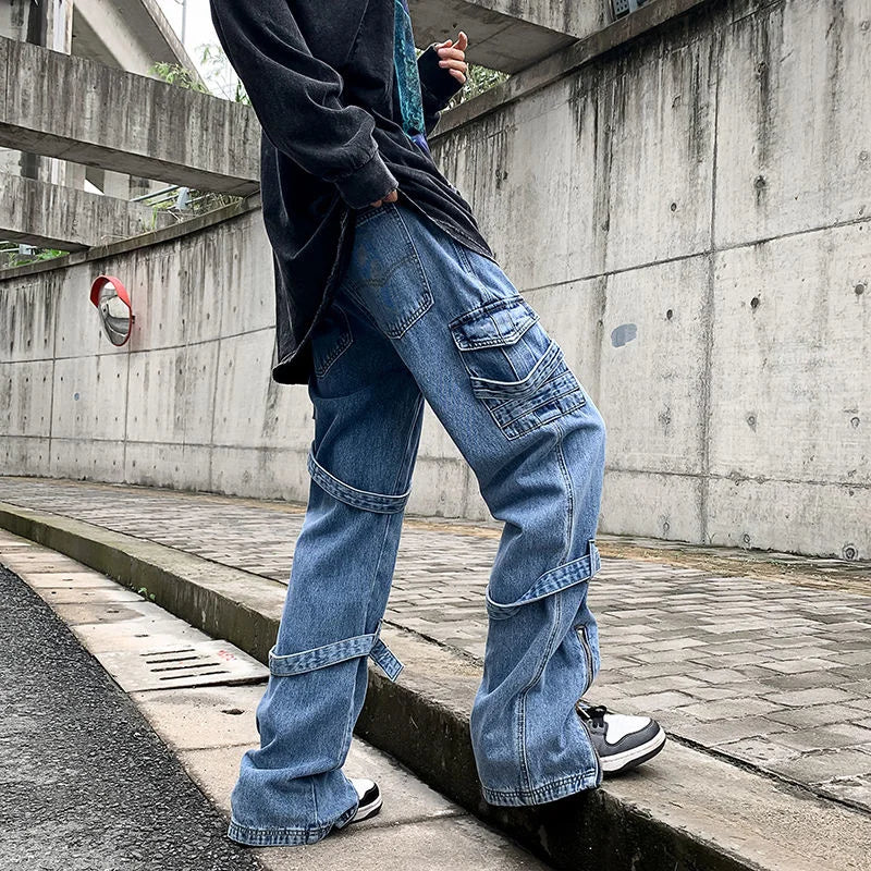 Baggy jeans with pockets – Image 2