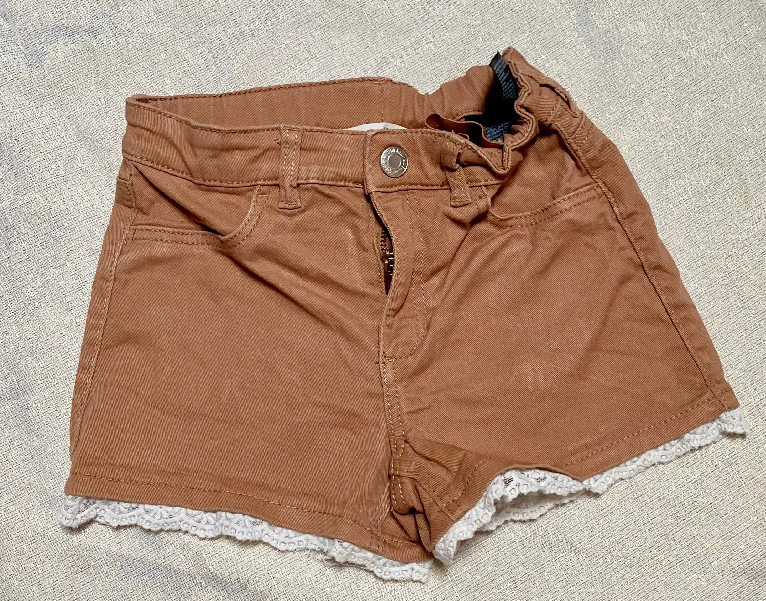 Short en Jean Coloré avec Dentelle - Fille 6-7 ans, H&M – Image 6