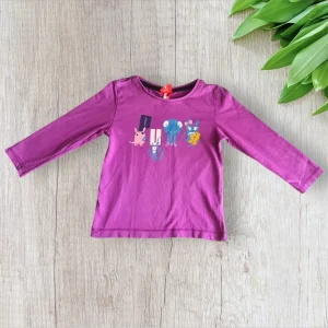 T-shirt fille Puma–4 ans–Violet