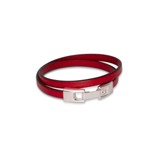 Bracelet Megève - Rouge Cerise