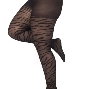 Collants zèbre