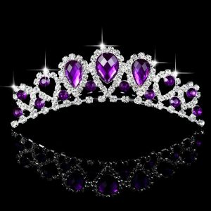 Couronne Princesse Fille Améthyste