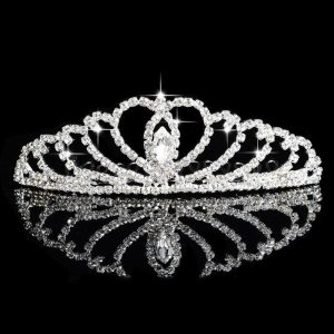 Couronne Princesse Fille Cœurs et Strass