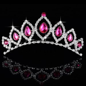 Couronne Princesse Rose pour Fille