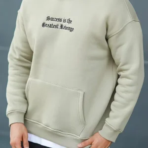 Sweat à capuche imprimé SUCESS
