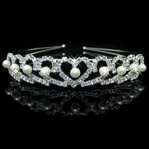 Diadème Cœur à Strass