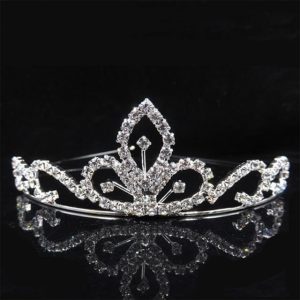 Diadème Trèfle Royal à Strass