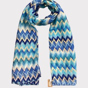 Foulard zigzag