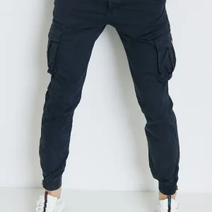 Cargo bleu marine fashion homme