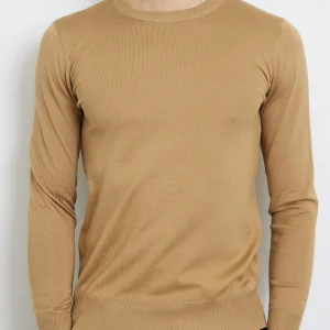 Pull homme camel fashion