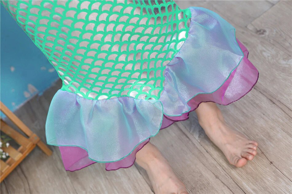 Robe de Princesse Ariel pour fille – Image 4
