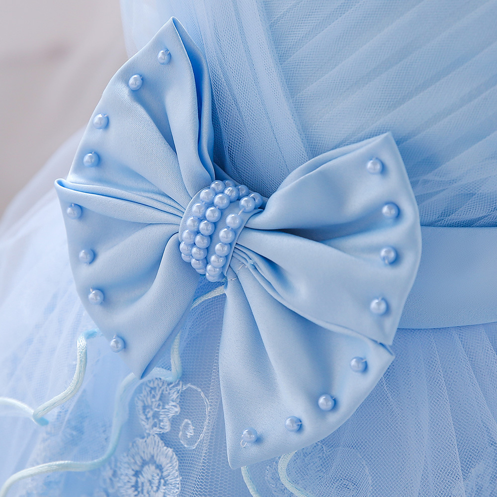 Robe de princesse Bébé Bleue – Image 3
