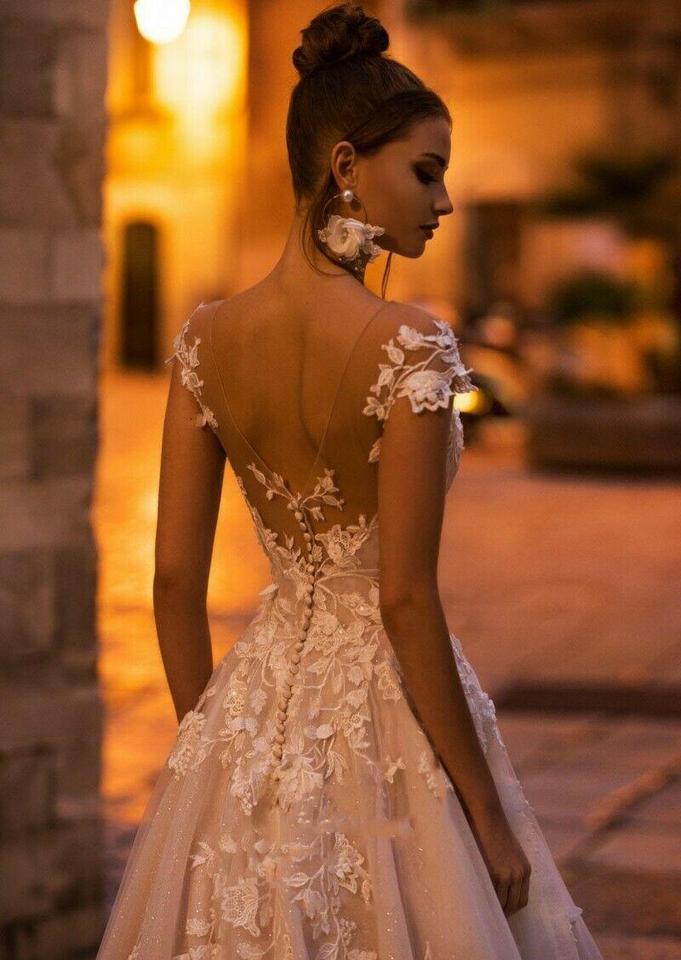 Robe Princesse à Fleurs pour Mariage – Image 2
