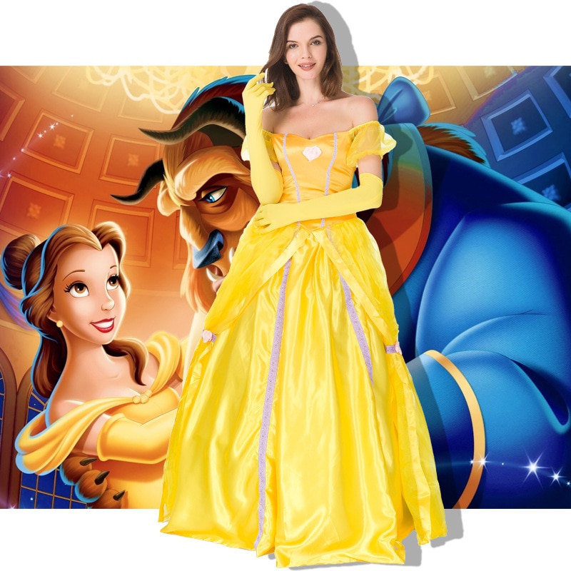 Robe Princesse Belle pour Femme