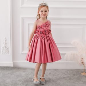 Robe Princesse de Cérémonie Fleurie
