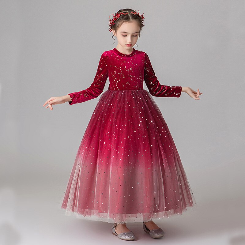Robe Princesse Etoilée Rouge – Image 3