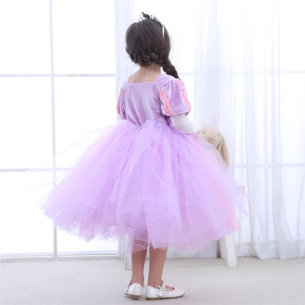 Robe Princesse Fille Raiponce – Image 4