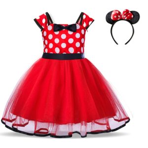 Robe Princesse Minnie pour Bébé