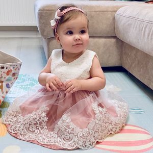Robe Princesse Rose pour Anniversaire