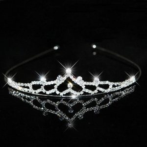 Tiare de Princesse aux Perles étincelantes